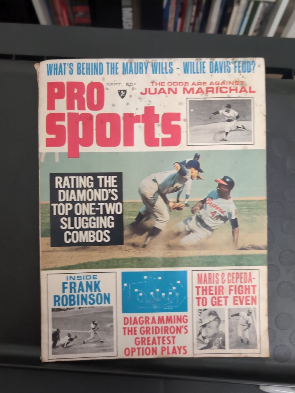 1967 SEPTEMBER PRO SPORTS MAGAZINE - ONE-TWO SLUGGING COMBOS - CW 859